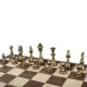 Шахи Шахи Manopoulos Staunton класичні фігури 27х27 см Коричневий (SKW32Z30K)