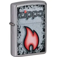 Зажигалка бензиновая Zippo Flame Design (49576)