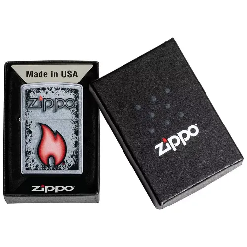 Бензинові запальнички Запальничка бензинова Zippo Flame Design (49576) Бензинові запальнички Запальничка бензинова Zippo Flame Design (49576)