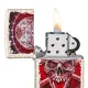Бензиновые зажигалки Зажигалка бензиновая Zippo Skull Design (49410) Бензиновые зажигалки Зажигалка бензиновая Zippo Skull Design (49410)