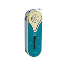 Зажигалка газовая пьезо Licences VW Metal Lighter Fuel Gauge металл Желто-голубая (40610130YEBLU)