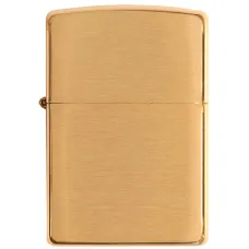 Запальничка армована бензинова Zippo Armor® Brushed Brass, золотистый матовый (168)