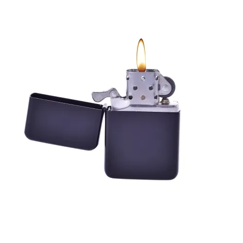 Бензинові запальнички Запальничка бензинова Champ Blackmat WP Flint Lighter Чорний (40400342)