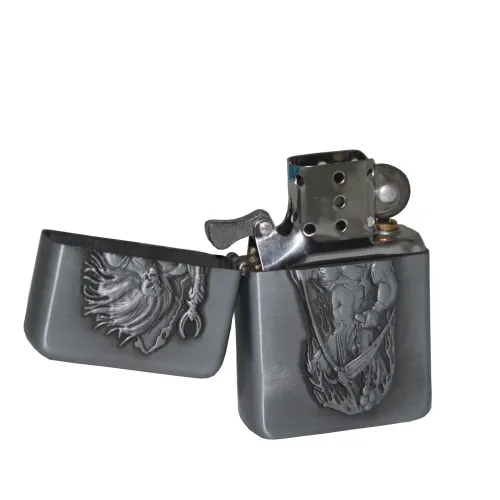 Бензиновые зажигалки Зажигалка бензиновая STAR Серый (23600STAR)