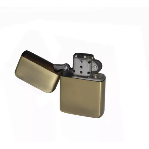 Бензиновые зажигалки Зажигалка бензиновая STAR Золотистый (24059STAR)