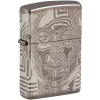 Зажигалка бензиновая Zippo 3D Metal Head Design (46357) Зажигалка бензиновая Zippo 3D Metal Head Design (46357)