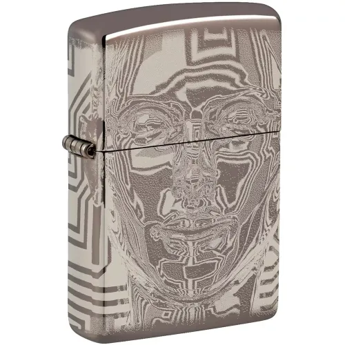 Бензиновые зажигалки Зажигалка бензиновая Zippo 3D Metal Head Design (46357) Бензиновые зажигалки Зажигалка бензиновая Zippo 3D Metal Head Design (46357)