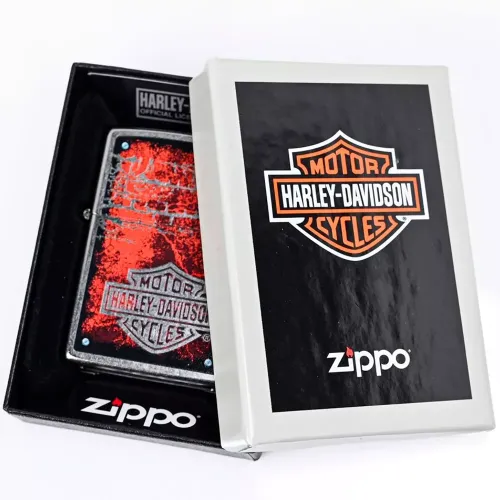 Бензинові запальнички Запальничка бензинова "ZIPPO" Harley Davidson (49658)