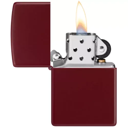 Бензинові запальнички Запальничка бензинова Zippo Reg Merlot Matte Червона (46021) Бензинові запальнички Запальничка бензинова Zippo Reg Merlot Matte Червона (46021)