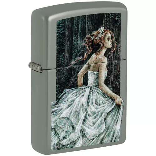 Бензиновые зажигалки Зажигалка бензиновая Zippo Victoria Frances (48971)