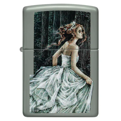 Бензиновые зажигалки Зажигалка бензиновая Zippo Victoria Frances (48971)