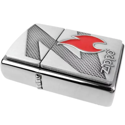 Бензиновые зажигалки Зажигалка бензиновая ZIPPO Z Flame, подарочная бархатная коробочка (29104)