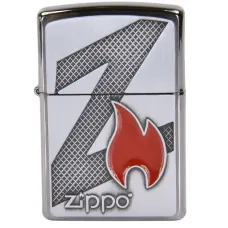 Зажигалка бензиновая ZIPPO Z Flame, подарочная бархатная коробочка (29104)