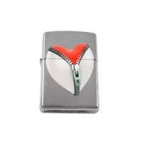 Зажигалка бензиновая Zippo ZIP HEART EBONY (28327)