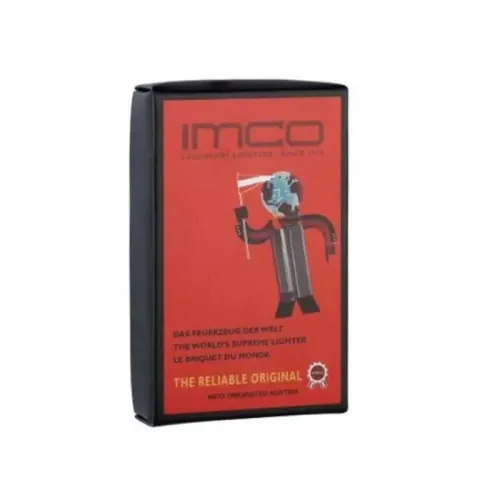 Газові запальнички Запальничка газова кремнієва для трубки з інструментами IMCO Chic 4 Pipe Flint Silver серебриста (IM1800002)