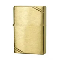 Запальничка ZIPPO Vintage Brushed Brass Gold (240)