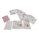 Карты игральные пластиковые 56 шт "Jeux De Cartes RAMI" красная рубашка 4 индекса (DN36199)