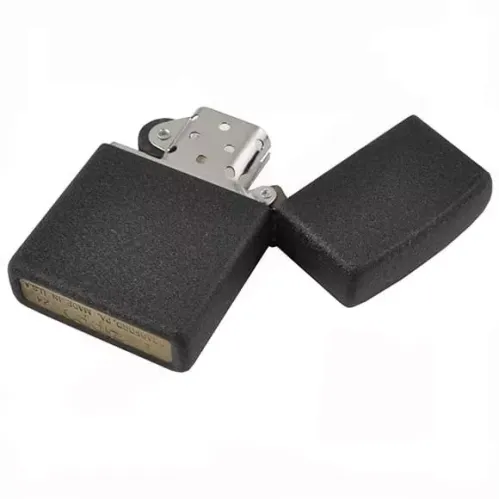 Зажигалка бензиновая ZIPPO Rose Dagger Tattoo Design Black Crackle®, черный(49778)