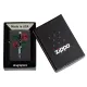 Зажигалка бензиновая ZIPPO Rose Dagger Tattoo Design Black Crackle®, черный(49778)