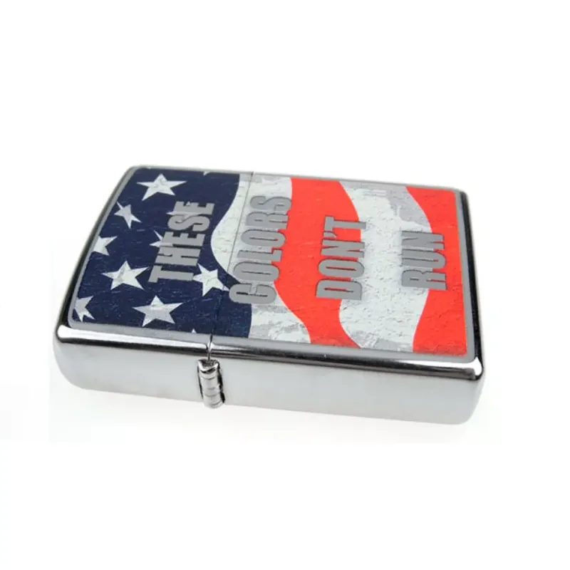 Зажигалка бензиновая "ZIPPO" THESE COLORS DONT RUN (28292)