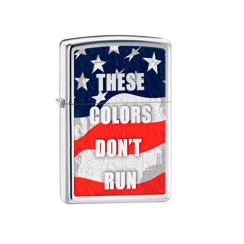 Зажигалка бензиновая "ZIPPO" THESE COLORS DONT RUN (28292)