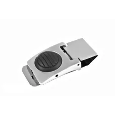 Зажим для денег ELITE с фонариком Серебристый (K84324)