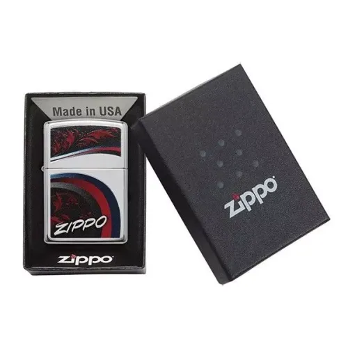 Зажигалка бензиновая Zippo Satin and Chrome Серебристая (29415)