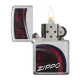 Зажигалка бензиновая Zippo Satin and Chrome Серебристая (29415)