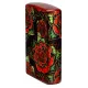 Зажигалка бензиновая ZIPPO Red Roses Design 540 Fusion черный, красный (46849)