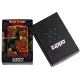 Зажигалка бензиновая ZIPPO Red Roses Design 540 Fusion черный, красный (46849)