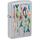 Зажигалка бензиновая Zippo Fishing Hooks Design (46319)
