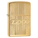 Запальничка бензинова ZIPPO" Zippo and Pattern Design, золотиста (29677)