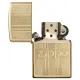 Запальничка бензинова ZIPPO" Zippo and Pattern Design, золотиста (29677)