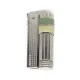 Зажигалка бензиновая IMCO Super 6700 Triplex Oil chrome yellow-green Two Tone хром, желто-зеленая (IM1800084)