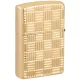 Зажигалка армированная бензиновая Zippo Armor® Deep Carve золотистая (46274)