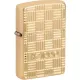 Зажигалка армированная бензиновая Zippo Armor® Deep Carve золотистая (46274)