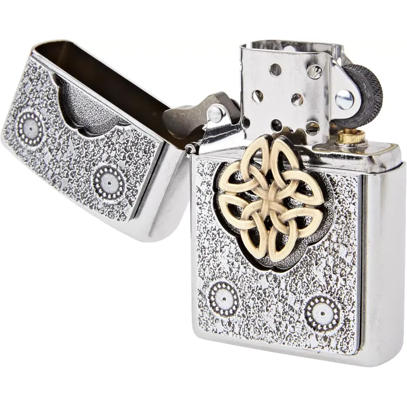 Зажигалка бензиновая Zippo Emblem Celtic Knot Эмблема Кельтский узел (2004750)