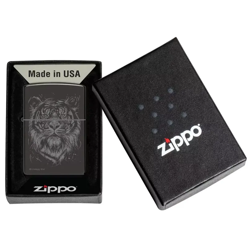 Зажигалка бензиновая Zippo Lindsay Kivi (48935)