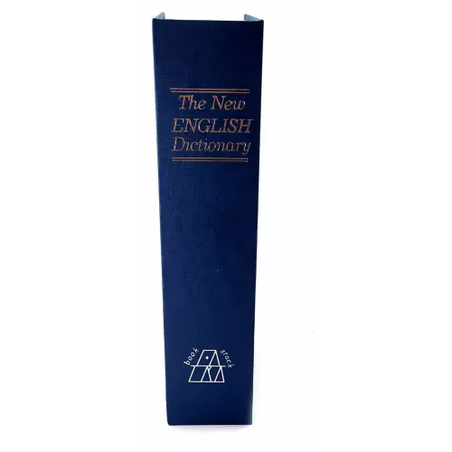 Книга-сейф "The New ENGLISH Dictionary" металл, пластик, синий (24,5х16х5,5 см) (DN32007C)