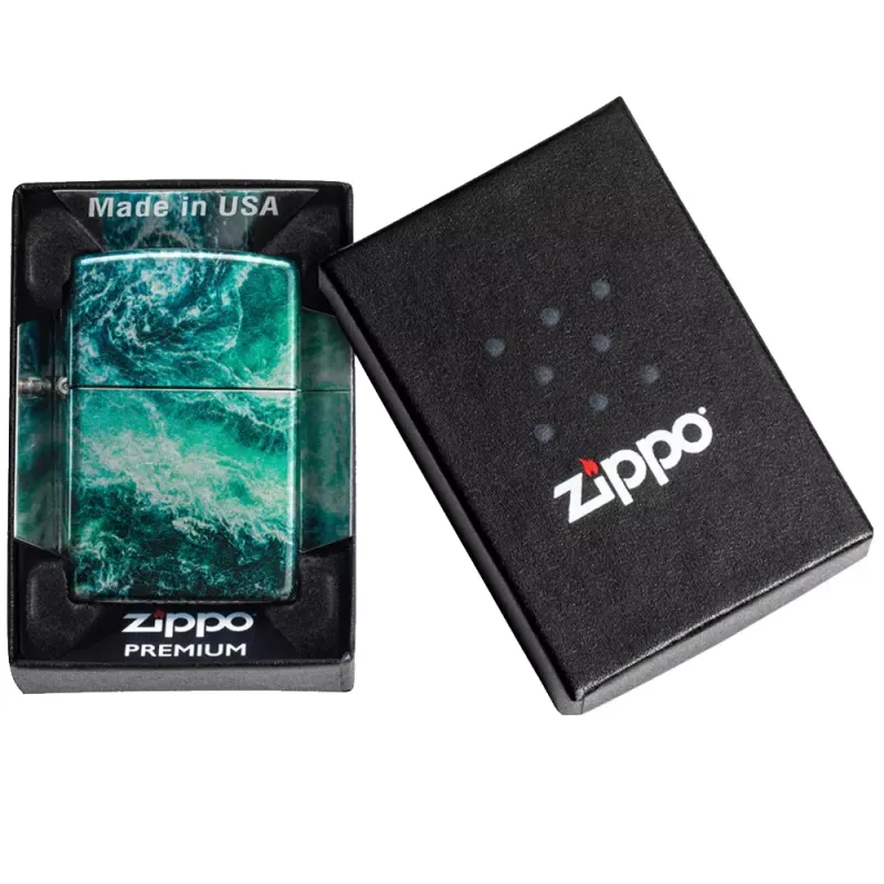 Зажигалка бензиновая Zippo Rogue Wave Design (48621)