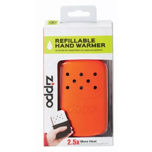 Каталитическая бензиновая грелка для рук на 12 часов Zippo Hand Warmer оранжевая (40378)