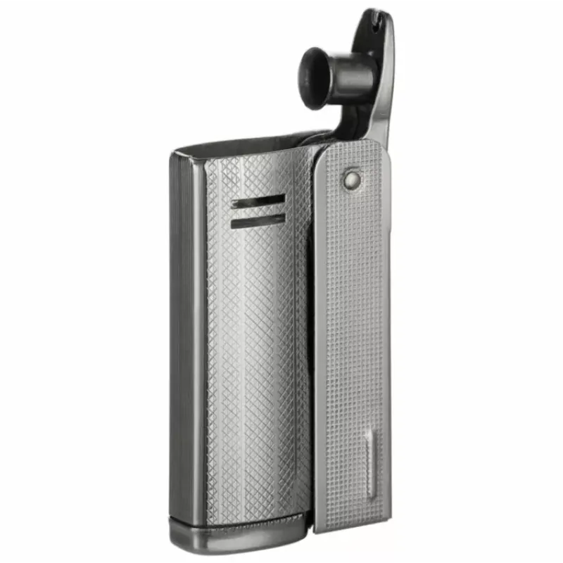 Зажигалка бензиновая кремниевая IMCO Streamline 6800P Oil nickel classic хром с насечками (IM1800071)