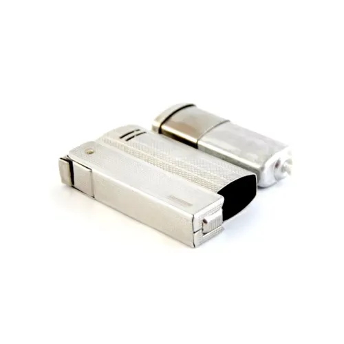 Зажигалка бензиновая кремниевая IMCO Streamline 6800P Oil nickel classic хром с насечками (IM1800071)