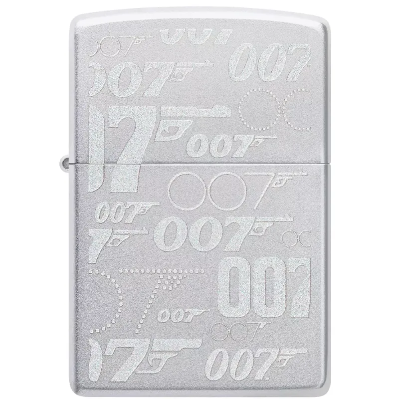 Зажигалка бензиновая ZIPPO Bond BT 007 Gun Logo (48735)