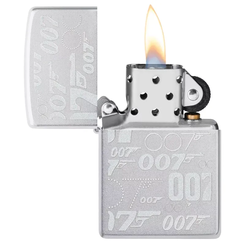Зажигалка бензиновая ZIPPO Bond BT 007 Gun Logo (48735)