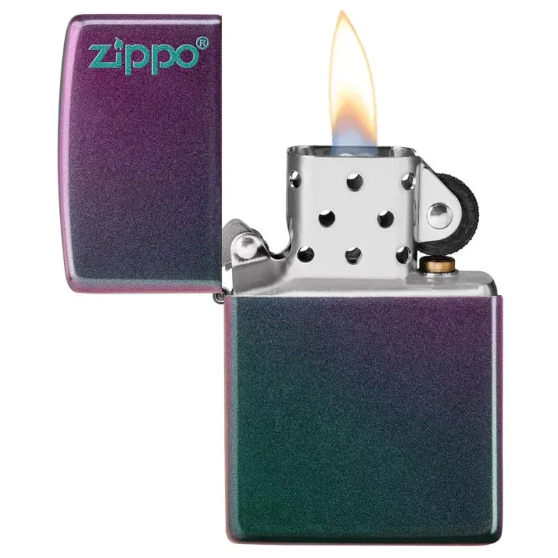 Зажигалка бензиновая ZIPPO Classic Iridescent Zippo Logo, градиент (49146 ZL)