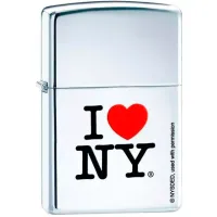 Запальничка бензинова "ZIPPO" I LOVE NY (24799)