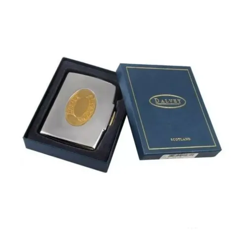 Визитницы, кардхолдеры Футляр для кредитных карт "Grants of Dalvey" глянцевый хром латунная вставка (CCH)