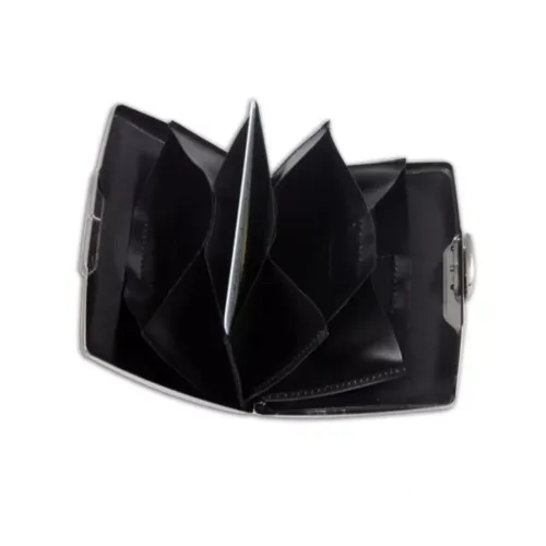 Визитницы, кардхолдеры Футляр для кредитных карт "Grants of Dalvey" глянцевый хром латунная вставка (CCH)