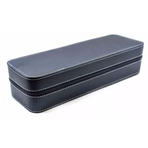 Футляри Футляр для зберігання наручних годинників 6 шт на блискавці, чорний (DN32935)